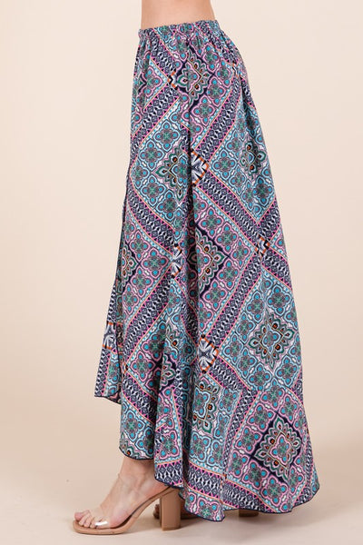 Tribal Print Skirt Set