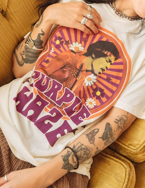 Jimi Hendrix Purple Haze Tee