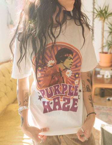 Jimi Hendrix Purple Haze Tee