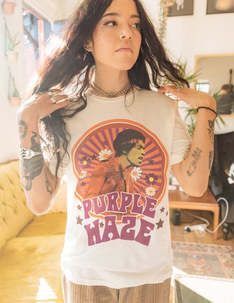 Jimi Hendrix Purple Haze Tee