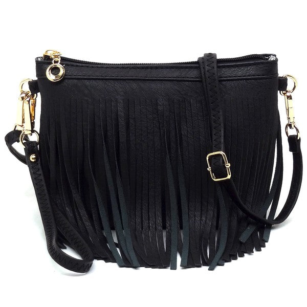 Western Fringe Clutch Cross Body Bag available in 20 colors