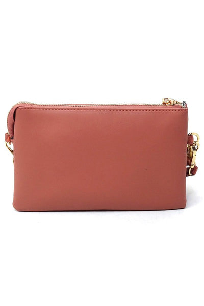 Fashion Crossbody Bag Clutch Wristlet available in 6 colors