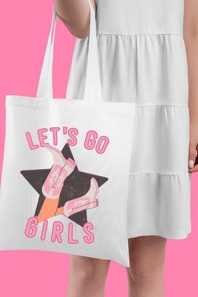 LET'S GO GIRLS TOTE BAG