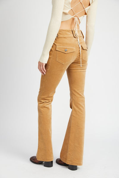 Judy Blume Low Rise Corduroy Pants