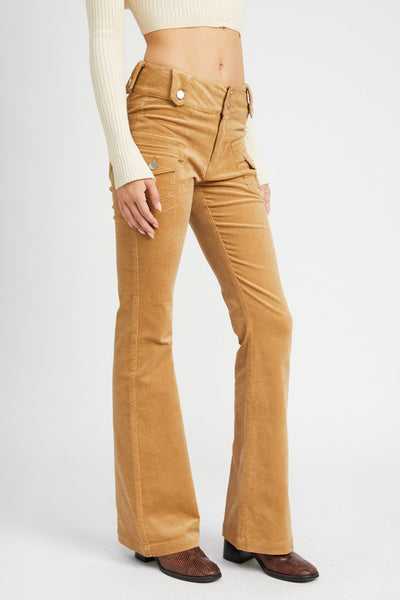 Judy Blume Low Rise Corduroy Pants