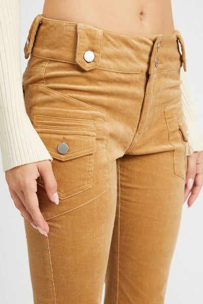 Judy Blume Low Rise Corduroy Pants