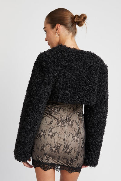 Faux Fur Bolero