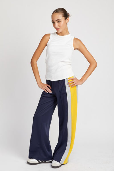 Colorblock Track Pants