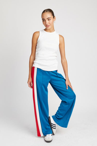 Colorblock Track Pants