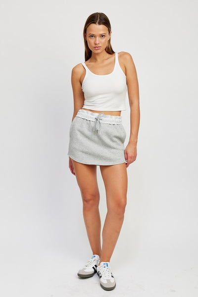 French Terry Lounge Skirt