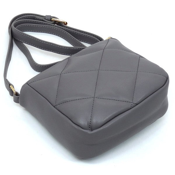 Quilted Puffy Crossbody Bag available in 5 colors