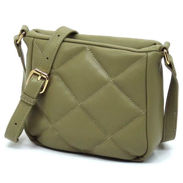 Quilted Puffy Crossbody Bag available in 5 colors