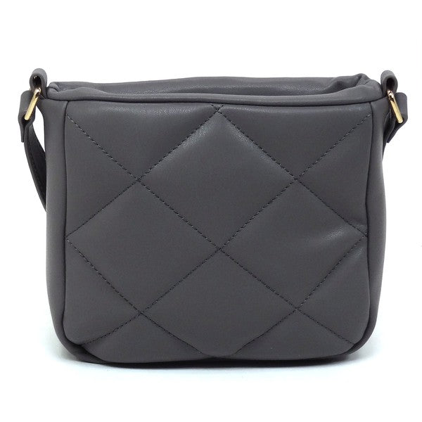 Quilted Puffy Crossbody Bag available in 5 colors