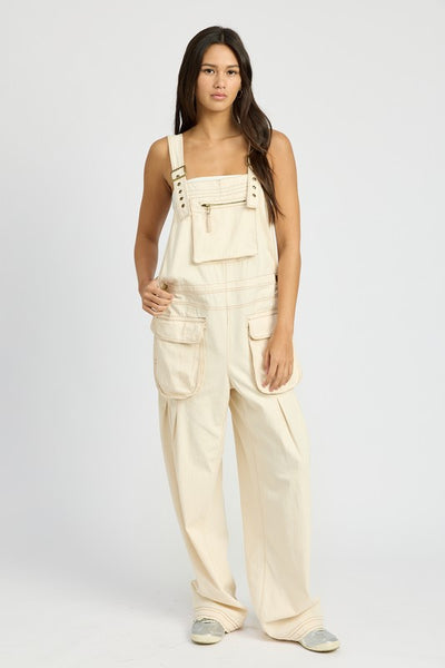 Oversized Cargo Overalls