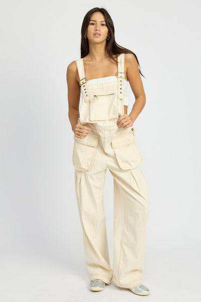 Oversized Cargo Overalls