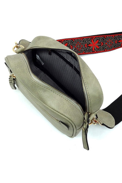 Guitar strap Crossbody Bag available in 9 colors