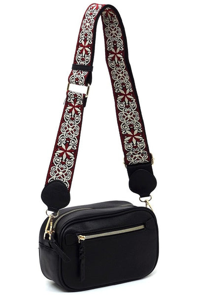 Guitar strap Crossbody Bag available in 9 colors