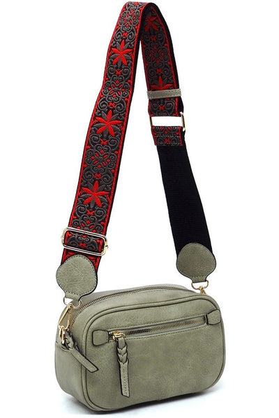 Guitar strap Crossbody Bag available in 9 colors