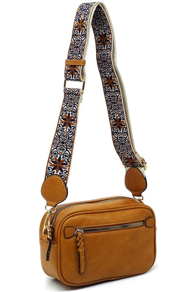 Guitar strap Crossbody Bag available in 9 colors