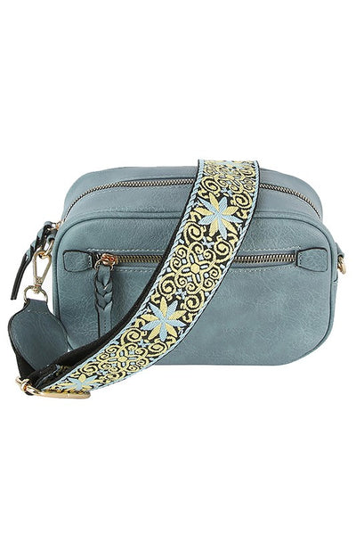 Guitar strap Crossbody Bag available in 9 colors