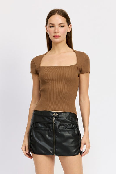 Square Neck Top