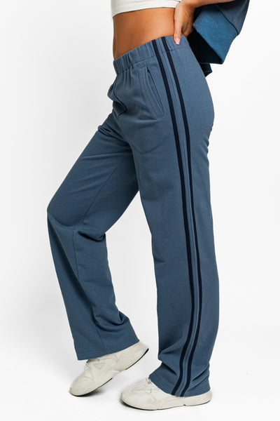 High Waisted Track Sweatpants