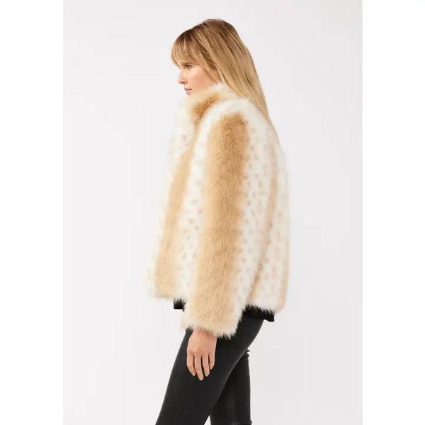 Bonnie Faux Fur Crop Jacket