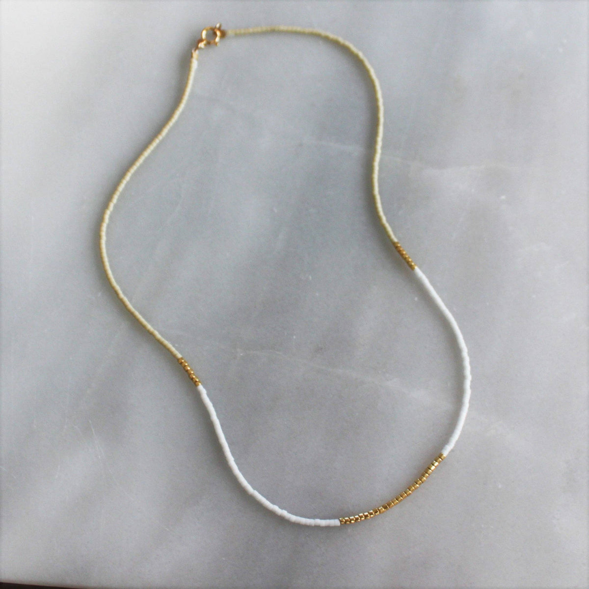 Lithe Beaded Necklace - Choose  your color