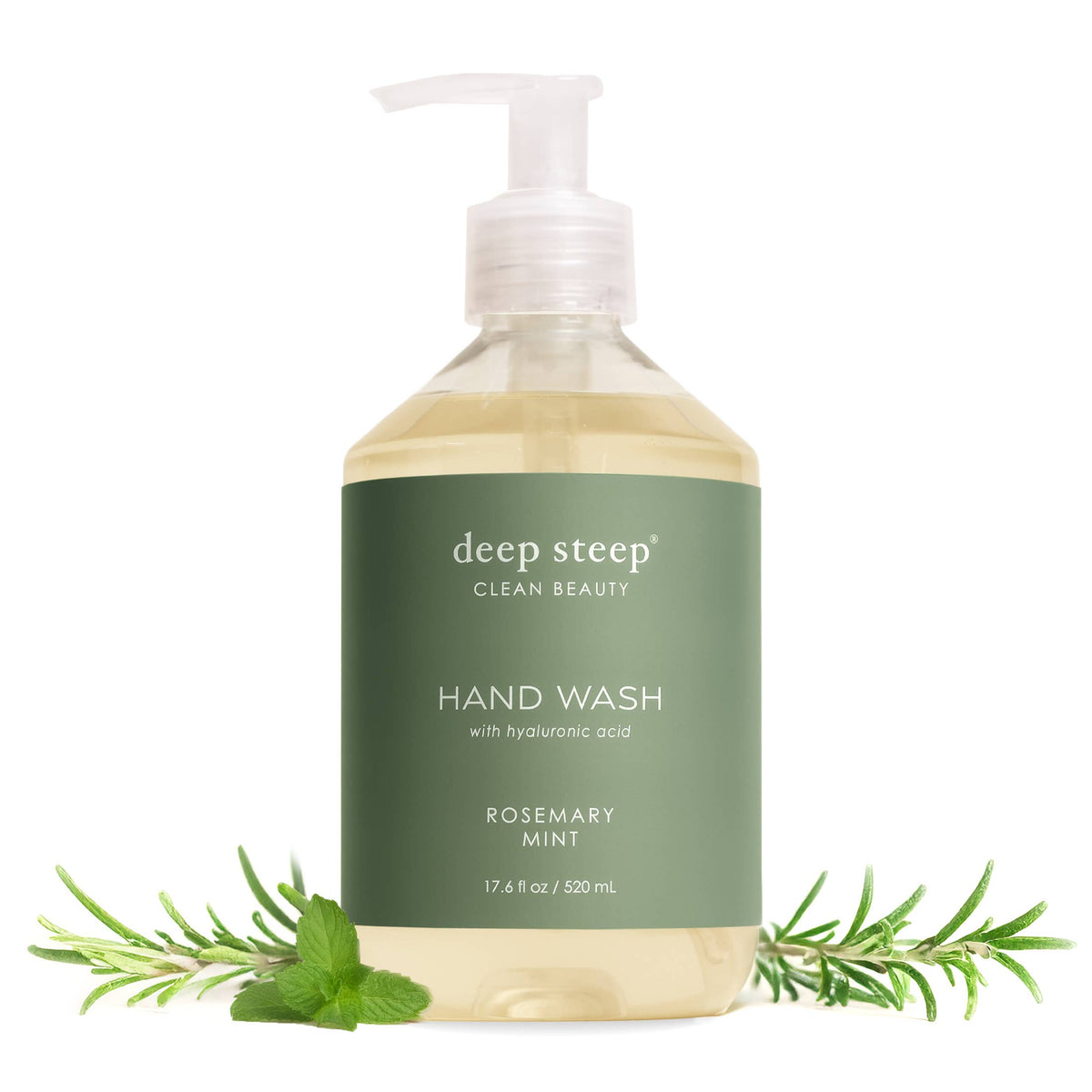 Argan Oil Liquid Hand Wash - Rosemary Mint 17.6oz