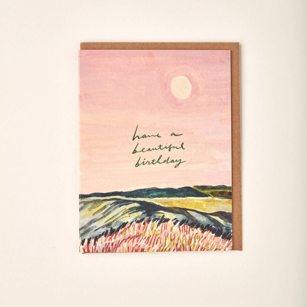Have a Beautiful Birthday Painted Card