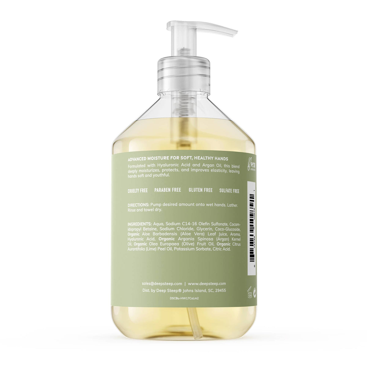 Argan Oil Liquid Hand Wash - Coconut Lime 17.6oz