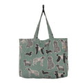 Tote bag Woof Aqua Storm