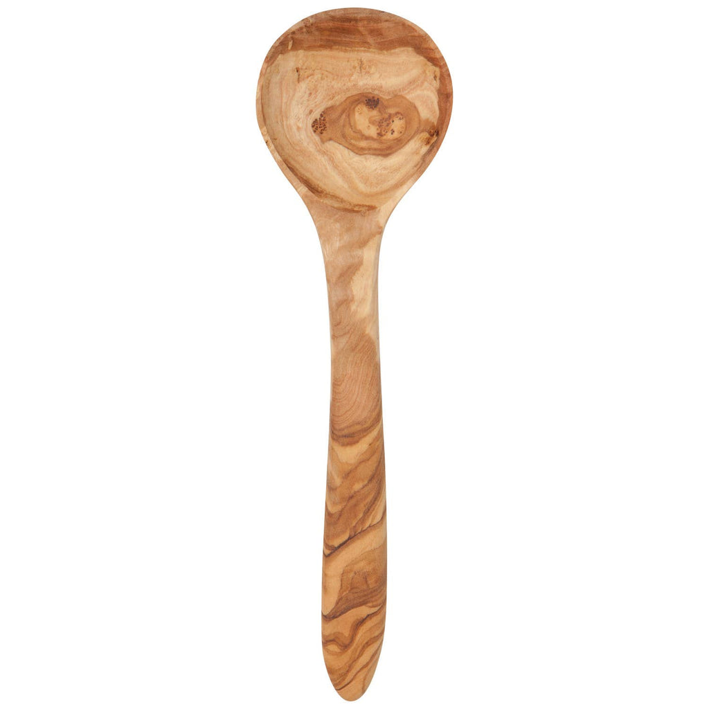 Olive Wood Curved Spoon