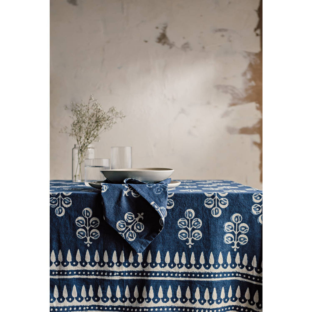 Hawthorn Block Print Napkins Set of 4