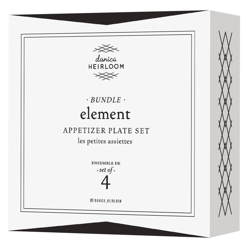 Bundle Element Appetizer Plates Set of 4