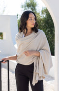 Dreamsoft Organic Cotton Travel Scarf - Birch