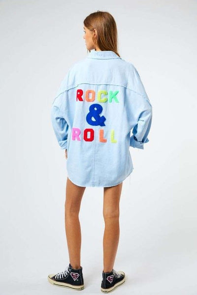 Rock & Roll Button Up