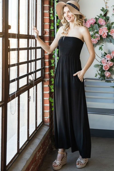 Strapless Maxi Dress